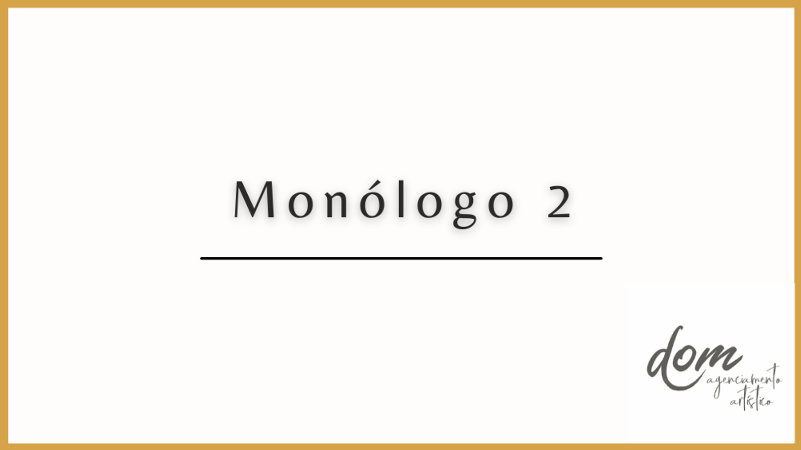 Monólogo 2 - Beatriz Martins